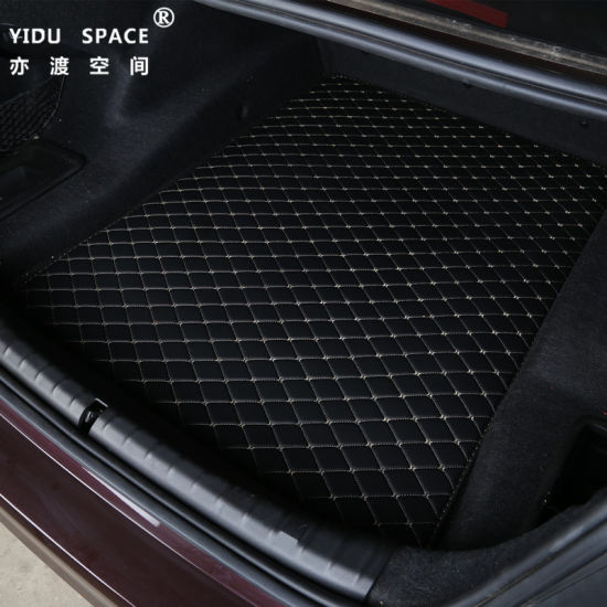 Wholesale Customized Eco-Friendly Wear Special Leather Carpeted Car Trunk Mats