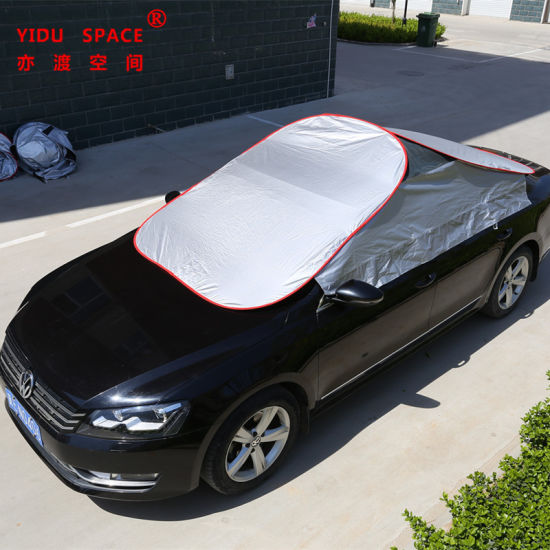 Universal UV Protection Sunproof Folding Parking Lot Outdoor Car Umbrella