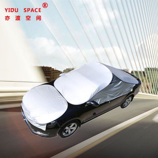 Wholesale All Weather Sunproof Waterproof Folding Portable Universal Car Sunshade