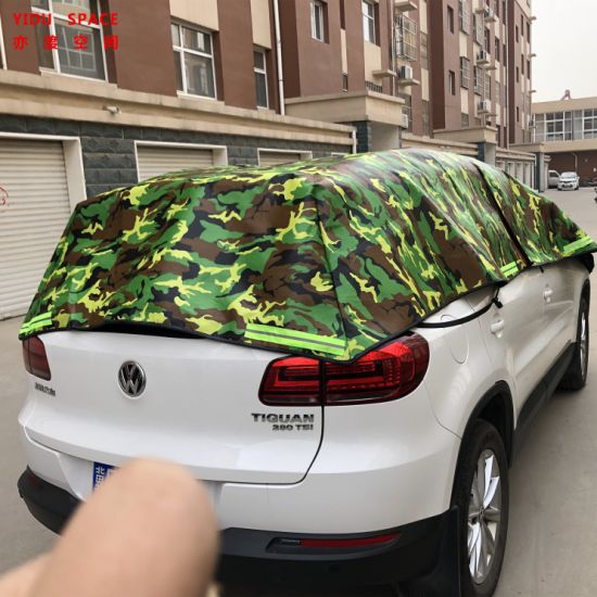 Thick Insulation and Moisture Proof Real Hail Protection Anti Snow Anti Ice Fast Padded Auto Car Cover
