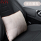 Car Seat Headrest Beige Car Seat Head Neck Pillow Auto Seat Head Neck Pillow