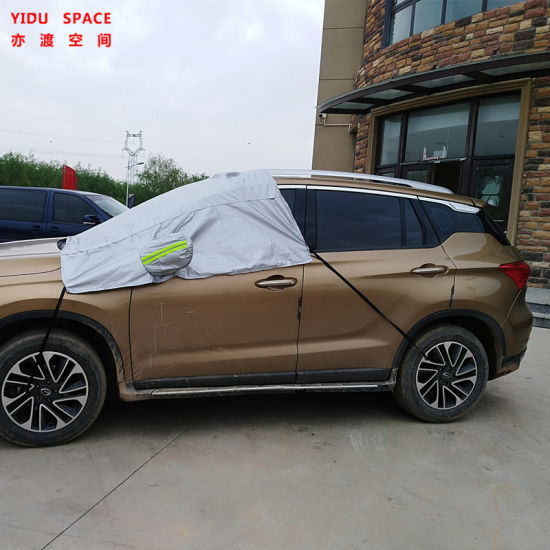 Wholesale Camouflage Waterproof Sunproof Sedan Half Car Cover for SUV
