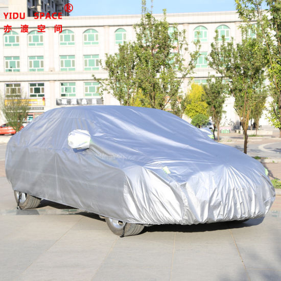 Universal Sunshade Camouflage Portable Sunproof Waterproof Folding Oxford Sedan Cover