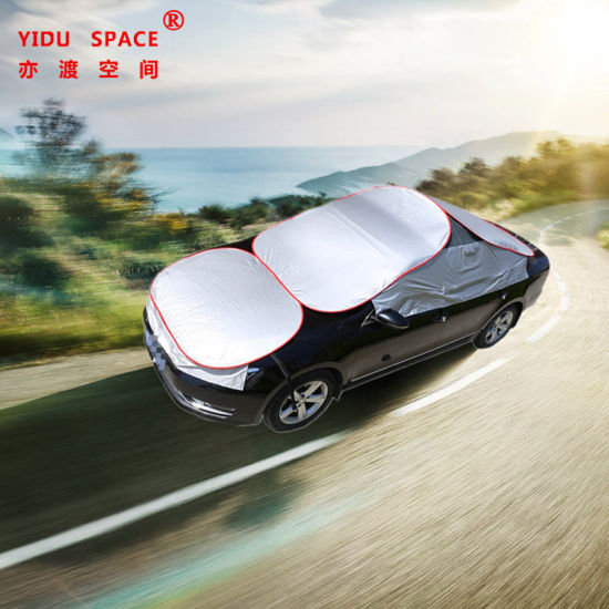 Wholesale Sunproof Waterproof Top Folding Universal Portable Car Sun Shade