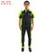Blue Short Sleeve Professional Safety Reflective Men Construction Work Clothes