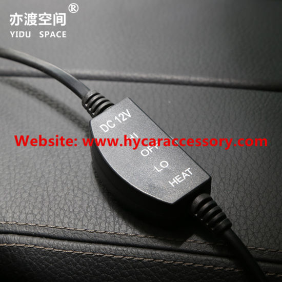 Universal 12V Black Cushion Winter Auto Car Seat Far Infrared Heating Cover