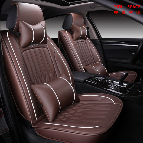 Car Accessories Car Decoration Luxury Seat Cover Universal Pure Leather Auto Car Seat Cushion