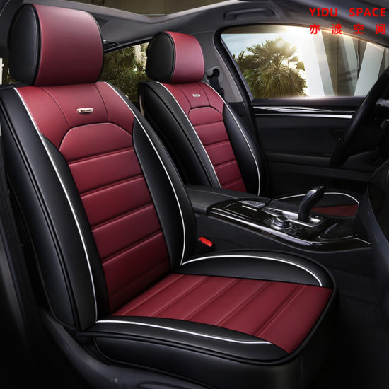 Car Accessories Car Decoration All Weather Universal PU Leather Auto Car Seat Cover