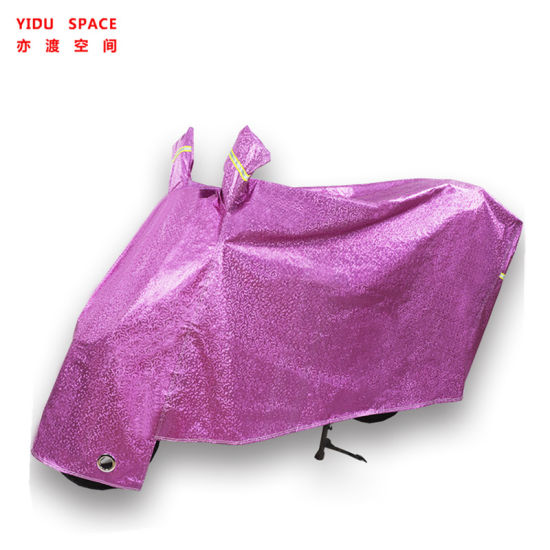 Motorcycle Decoration Motorcycl Accessory UV Protection Rainproof Sunscreen Snow Purple Electric Bicycle Cover Motorcycle Cover