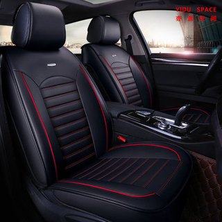 Car Accessory All Weather Universal Black Super-Fiber Leather Car Seat Cushion