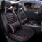 Car Accessories Car Decoration Car Seat Cover Universal Black Pure Leather Auto Car Seat Cushion