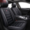 Car Decoration Car Accessory Cushion Universal Black PU Leather Auto Car Seat Cover