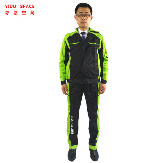 Men′s and Women′s General Long Sleeve Work Clothes Costume Uniform