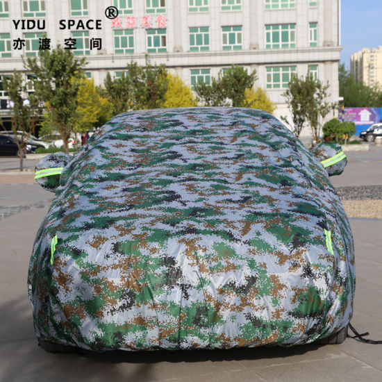 Hot Sale Oxford Green Waterproof Sunshade Portable Sunproof Car Sunshade