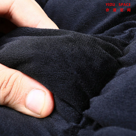 Wholesale Winter Thickened Down Cotton Pad Black Short Plush Auto Car Seat Pad for Warm and Soft