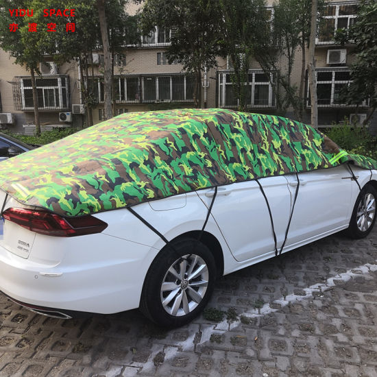 Thick Insulation and Moisture Proof Real Hail Protection Anti Snow Anti Ice Fast Padded Auto Car Cover