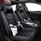Car Decoration Car Accessory Cover Universal Black PU Leather Auto Car Seat Pad