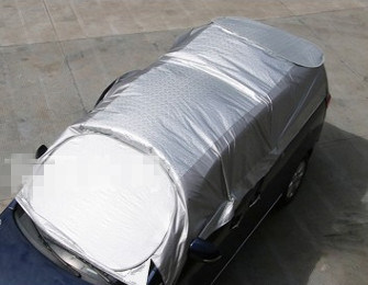 Foldable Car Polyester Taffeta Sunshade