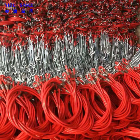 Truck Compartment Cable Pull Line High Quality PVC Rubberized Stainless Steel Wire Rope Oily Wire Rope